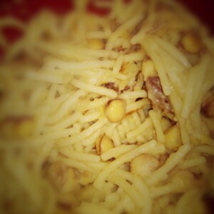 pasta fatta in casa con cicerchie di matera